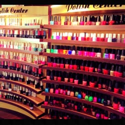 Pretty Nails Salon & Spa - Plenty of colors to choose from...