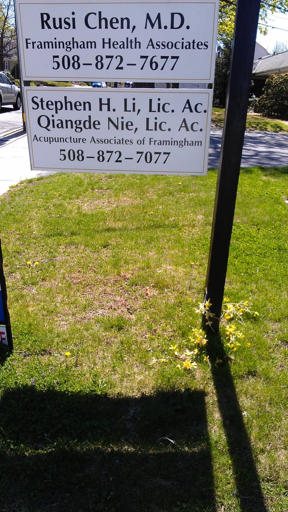 ACUPUNCTURE ASSOCIATES OF FRAMINGHAM Updated August 2024 410 Union