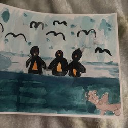 ARTuity Creative Studio - 6 year old painting