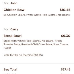 Online order
