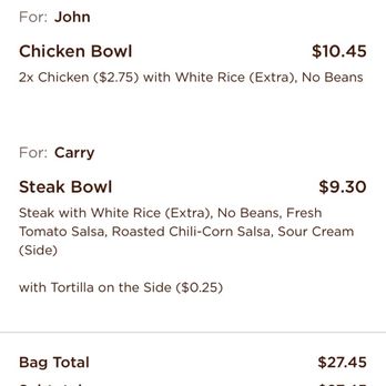 Chipotle Mexican Grill - Online order - Mexican Near Me - Newark, Ohio