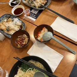B10 preserved egg and meat rice roll B12 beef brisket rice roll Wonton noodle soup