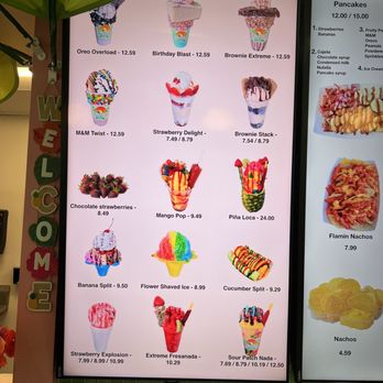 Aloha Shaved Ice - Menu - Shaved Ice Near Me - San Antonio, Texas