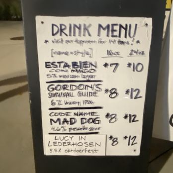 Crooked Culture Brewing - Menu board - Breweries Near Me - Cumming, Georgia Crooked Culture Brewing - Menu board - Breweries Near Me - Cumming, Georgia