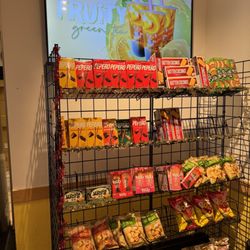 Snacks available for purchase