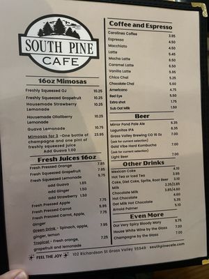 Menu photo 8 South Pine Cafe - Grass Valley Grass Valley, CA