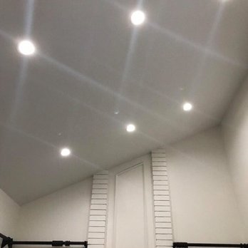 BH Remodeling - Recessive lights installed on a 20 foot tall ceiling. - General Contractors Near Me - Rowland Heights, California