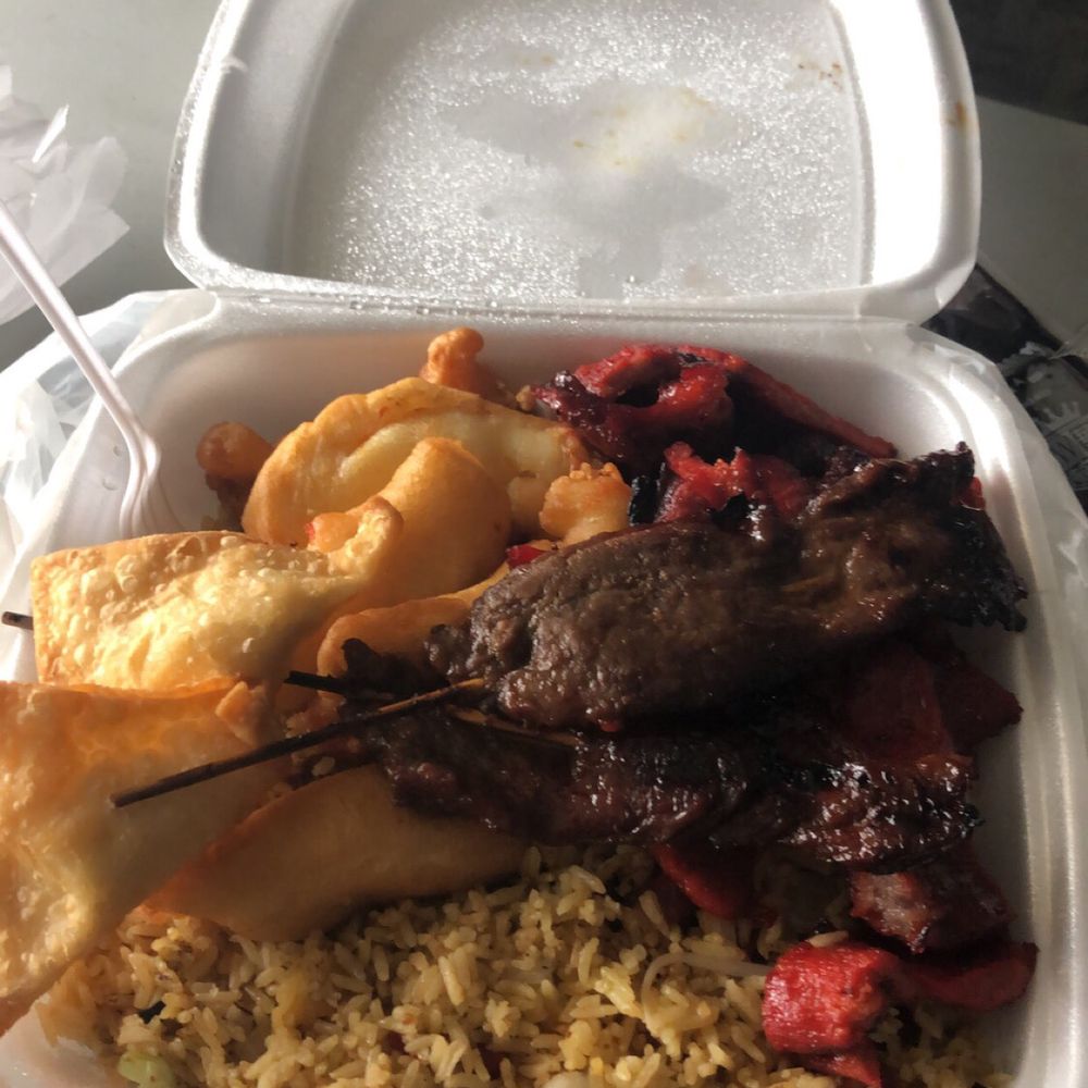 C24 with crab rangoons