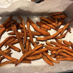 Sweet Potato Fries portions have shrunken considerably