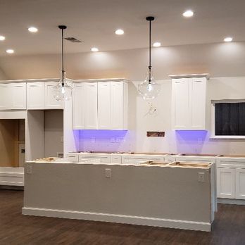 Nitro Builders - We raised the ceiling and deleted walls to build this beautiful kitchen! - General Contractors Near Me