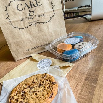 Cake & All Things Yummy - a cookie and a bag of cookies - Bakeries Near Me - Kernersville, North Carolina