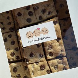 The Three Little Cookies - Chocolate chip cookie Bars