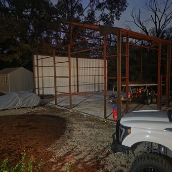Duke Metal Design & Construction - I see all his other projects look like mine, UNFINISHED! MONTH 8 of a simple 40x40 shop. - General Contractors Near Me