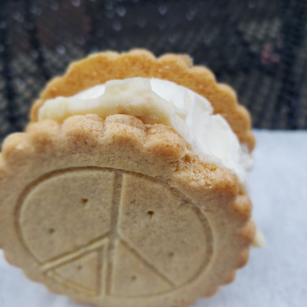Peace Pie - Coconut cream pie ice cream sandwich - Desserts Near Me - St. Augustine, Florida Peace Pie - Coconut cream pie ice cream sandwich - Desserts Near Me - St. Augustine, Florida