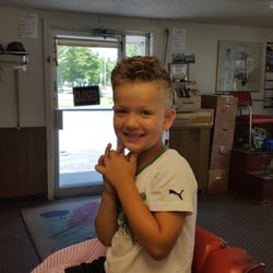 Irish's Barber Shop - Happy kid