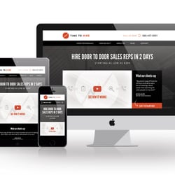 Followbright Web Agency - New WordPress website for a national salesperson locator service with clients like Sears, Home Depot, Holiday Inn, and Time Warner Cable.