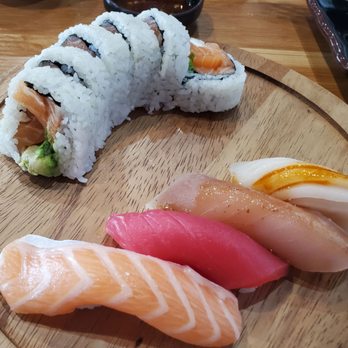 Heemo Sushi - Large cuts of fresh tasty fish on the Nigiri. Heemo wants you to come back again ! - Sushi Bars Near Me - Duarte, California Heemo Sushi - Large cuts of fresh tasty fish on the Nigiri. Heemo wants you to come back again ! - Sushi Bars Near Me - Duarte, California