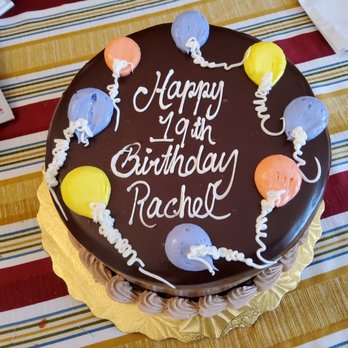 La Bon Bake Shoppes - Picture of cake decorated for birthday with balloons and inscription - Bakeries Near Me - Somerset, New Jersey La Bon Bake Shoppes - Picture of cake decorated for birthday with balloons and inscription - Bakeries Near Me - Somerset, New Jersey