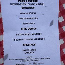 Food truck Friday menu