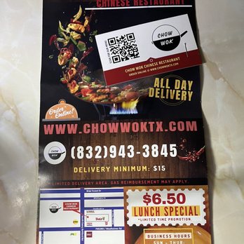 Chow Wok - Chinese Near Me - Houston, Texas