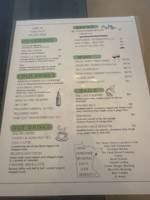 Menu photo 1 Madeira Bistro Two Harbors, MN Menu photo 1 Madeira Bistro Two Harbors, MN
