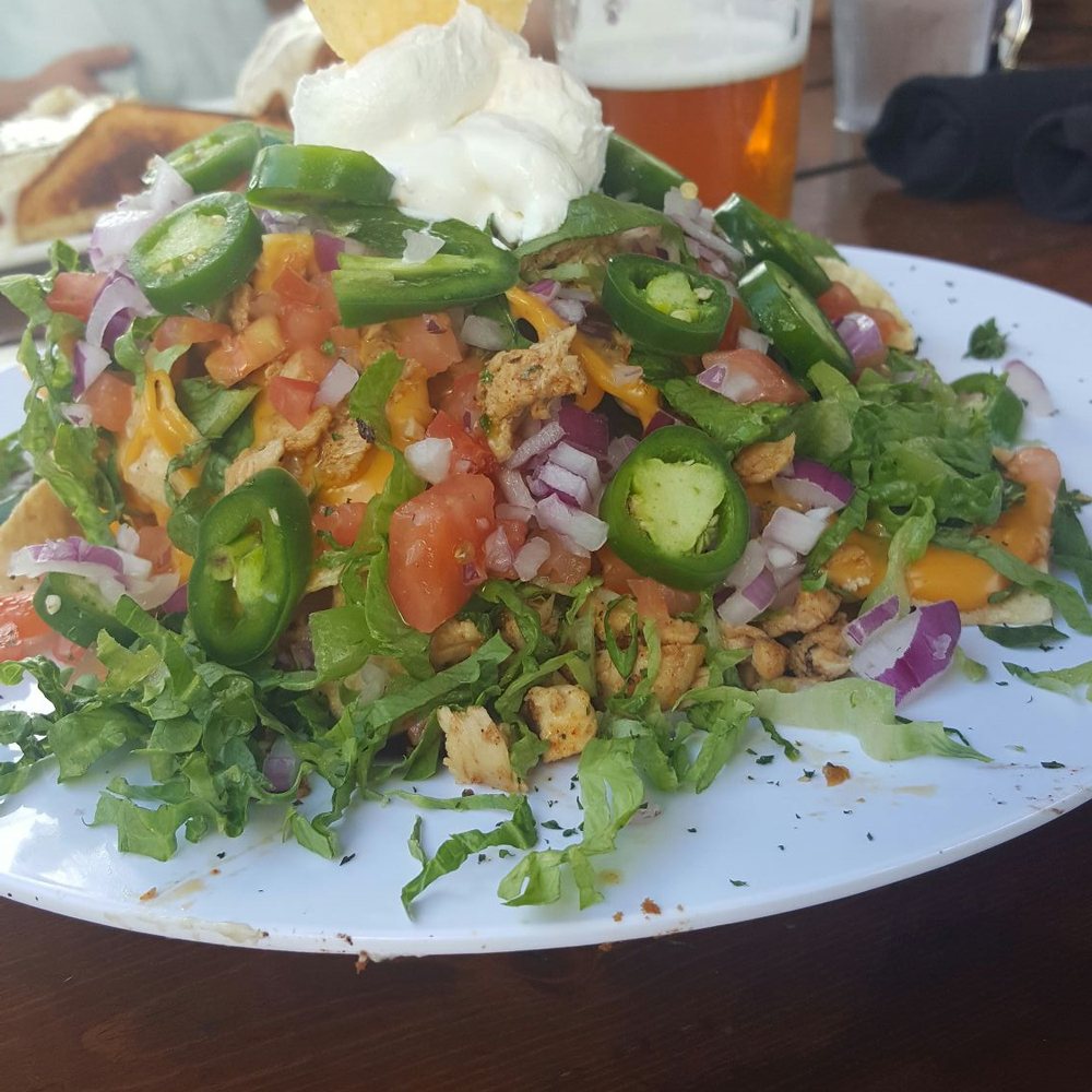 Drunken Donkey - Big Tex nachos with chicken, holy moly!!! Delicious. - American Near Me - The Colony, Texas
