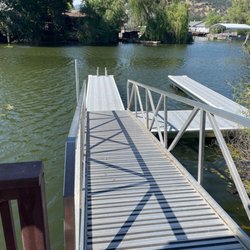 A Dock Factory & Supply Co. - New custom boat dock installed