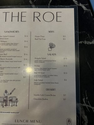 Menu photo 8 The Roe Monroe, GA