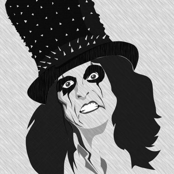 Phoenix Caricature - Alice Cooper Illustration - Caricatures Near Me Phoenix Caricature - Alice Cooper Illustration - Caricatures Near Me