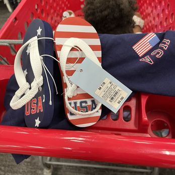 Target - I even got her shirt with matching flip flops for the 4th - Department Stores Near Me - Pasadena, Texas