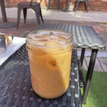 Koffee On Audubon - Vanilla latte with oat milk - Coffee & Tea Near Me - New Haven, Connecticut Koffee On Audubon - Vanilla latte with oat milk - Coffee & Tea Near Me - New Haven, Connecticut