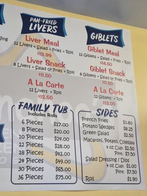 Menu photo 1 Donahoo's Golden Chicken Ontario, CA Menu photo 1 Donahoo's Golden Chicken Ontario, CA