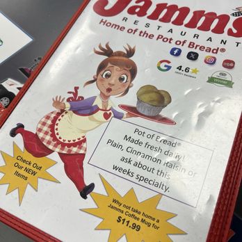 Jamms Restaurant - Cute artwork - Breakfast & Brunch Near Me - Las Vegas, Nevada