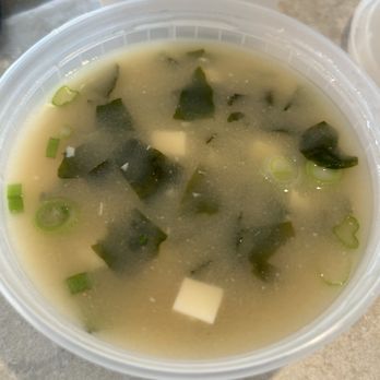 Peking Tokyo - Miso Soup - nothing bad here. Typical - Asian Fusion Near Me - Langhorne, Pennsylvania