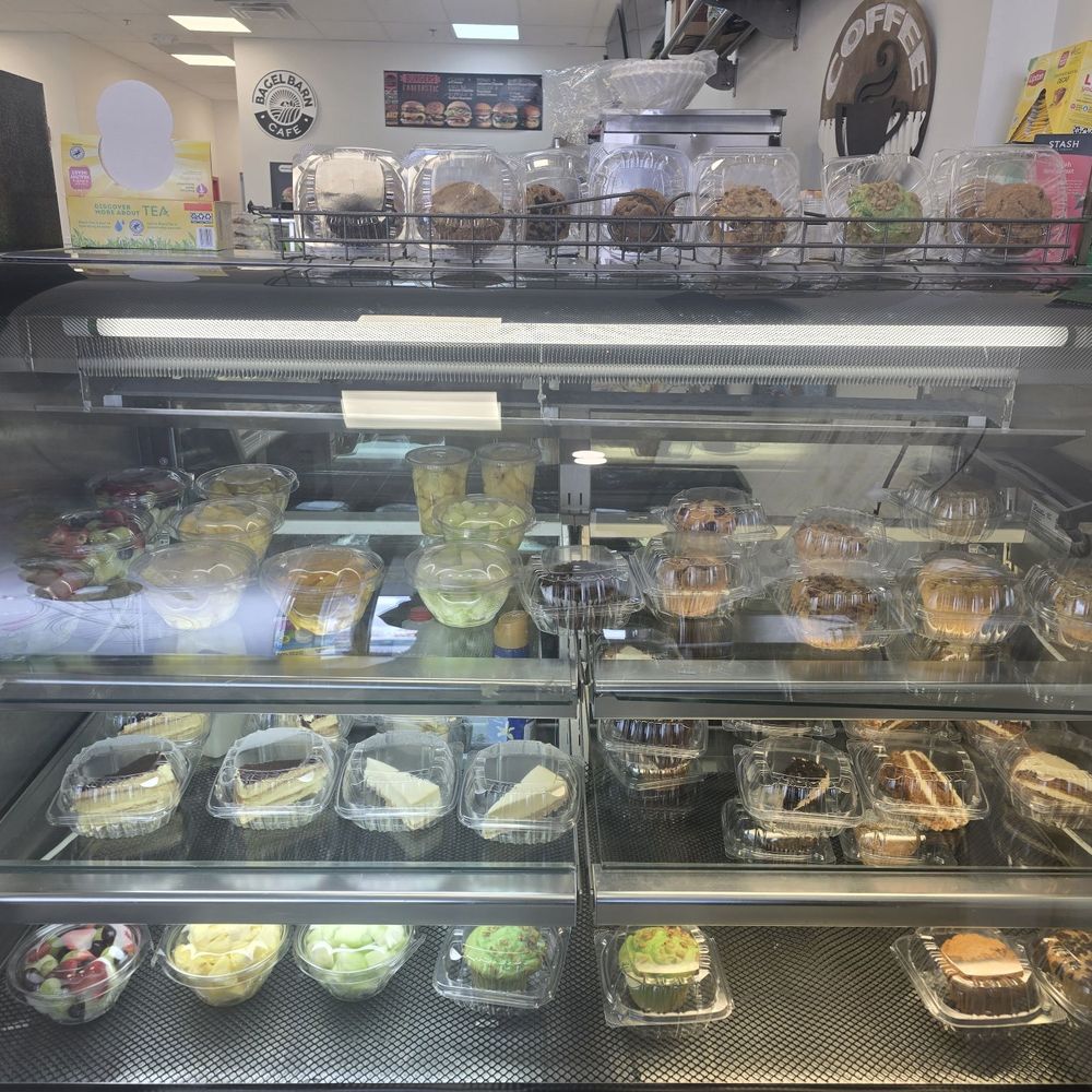 Cafe Bagel Barn - Assorted desserts, fruits, and muffins for purchase inside Cafe Bagel Barn - Bagels Near Me - Nanuet, New York Cafe Bagel Barn - Assorted desserts, fruits, and muffins for purchase inside Cafe Bagel Barn - Bagels Near Me - Nanuet, New York