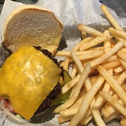 JC's - Tasty double burger & fries!