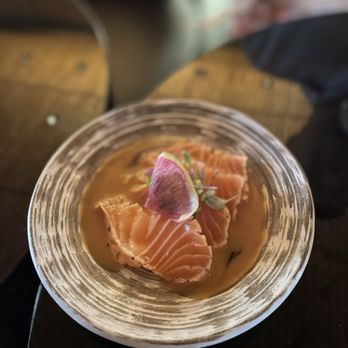 Nobu Dallas - Salmon - Japanese Near Me - Dallas, Texas Nobu Dallas - Salmon - Japanese Near Me - Dallas, Texas