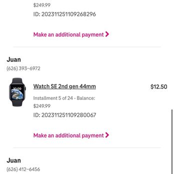 T-Mobile - Apple Watches I can't cancel, thanks Mike. I knew I could trust you. (Oh I'm getting paid for 1 2.50$ :D) - Mobile Phones Near Me - Montclair, California T-Mobile - Apple Watches I can't cancel, thanks Mike. I knew I could trust you. (Oh I'm getting paid for 1 2.50$ :D) - Mobile Phones Near Me - Montclair, California