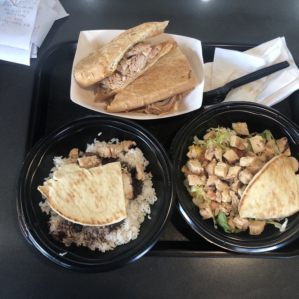 Tropical Grille - Two classic chicken bowls and a roasted pork sandwich - Wraps Near Me - Spartanburg, South Carolina Tropical Grille - Two classic chicken bowls and a roasted pork sandwich - Wraps Near Me - Spartanburg, South Carolina