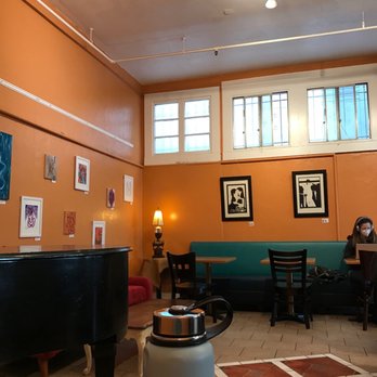 Burlap Coffee - Ample seating (a lot of other tables not pictured) - Coffee & Tea Near Me - Oakland, California Burlap Coffee - Ample seating (a lot of other tables not pictured) - Coffee & Tea Near Me - Oakland, California