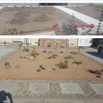 Hidden Gem Landscaping - "Before" shows the lawn removed and the extra dirt. "After" photo shows the results! - Landscaping Near Me Hidden Gem Landscaping - "Before" shows the lawn removed and the extra dirt. "After" photo shows the results! - Landscaping Near Me