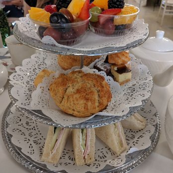 Tea Rose Garden - Finger Sandwiches of Choice (4pcs) - Tea Rooms Near Me - Pasadena, California