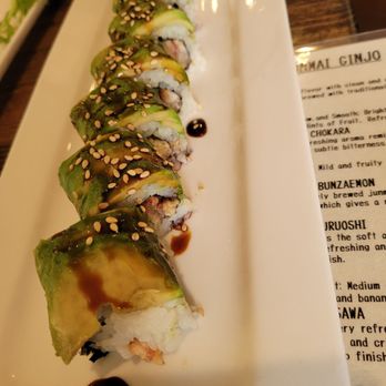 Tanuki - Caterpillar roll - Sushi Bars Near Me - San Diego, California Tanuki - Caterpillar roll - Sushi Bars Near Me - San Diego, California