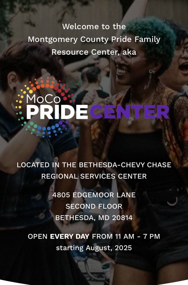MoCo Pride Center - social services organization in Bethesda, MD