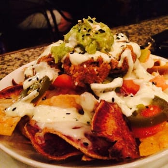 Three's Bar & Grill - Pork nachos - Asian Fusion Near Me - Kihei, Hawaii Three's Bar & Grill - Pork nachos - Asian Fusion Near Me - Kihei, Hawaii