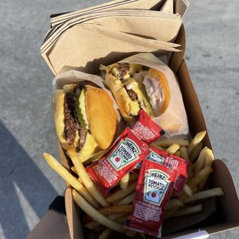 The Win-Dow Long Beach - DOUBLE CHEESEBURGER - Burgers Near Me - Long Beach, California