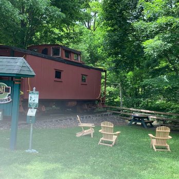 Cables General Store - Relaxing area behind the store - Coffee & Tea Near Me - Union Dale, Pennsylvania