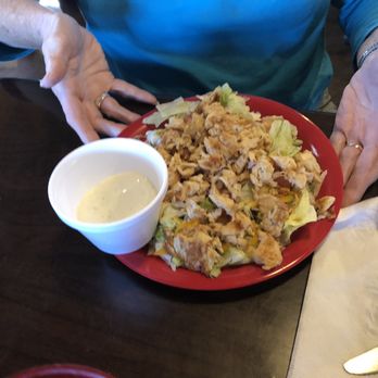 Rock Inn Cafe - Crispy Chicken Salad - Cafes Near Me - Memphis, Texas Rock Inn Cafe - Crispy Chicken Salad - Cafes Near Me - Memphis, Texas
