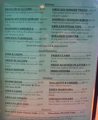 Menu photo 2 Brax Landing Restaurant Harwich Port, MA Menu photo 2 Brax Landing Restaurant Harwich Port, MA