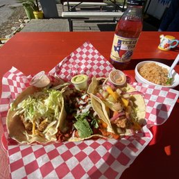 Crispy Avocado, Al Pastor, Trippy Taco w/ Rice Crispy Avocado, Al Pastor, Trippy Taco w/ Rice